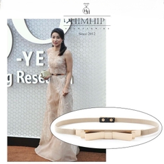 Dây Lưng HimHip Chun Mix Thanh Hợp Kim Hình Nơ Sang Trọng 1.5x68cm