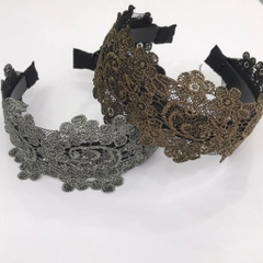 Bờm HimHip Vải Hoa Ren Nữ Tính 4.5cm