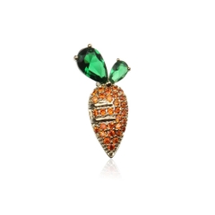 Trâm, Ghim Cài Áo Nhỏ HimHip Cà Rốt Nhỏ Đáng Yêu HKCC Đính Phale 2,1cm