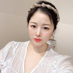 Bờm HimHip Phối Dây Xích Đính Đá Sang Trọng 1.7cm