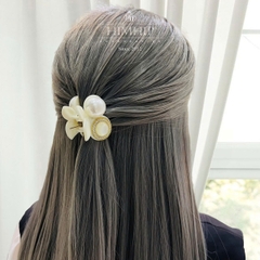 Kẹp Càng Cua HimHip Composite Đính Hạt Giả Trai Thanh Lịch 8 Răng 3.5x4.5cm