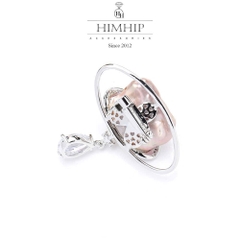 Trâm, Ghim Cài Áo Himhip Vũ Trụ Quý Phái HKCC Phối Trai Dị 4*4,5cm