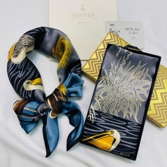 Khăn Lụa Cao Cấp HimHip 65x65cm Khăn Quàng Quà Tặng Khăn - 48