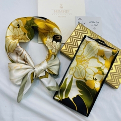 Khăn Lụa Cao Cấp HimHip 65x65cm Khăn Quàng Quà Tặng Khăn - 51
