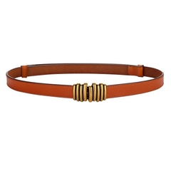 Dây Lưng HimHip Da Thật Khóa Sọc Thanh Lịch 2x45-88cm