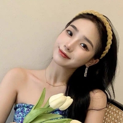 Bờm HimHip Vải Tết Thanh Lịch 2.4cm