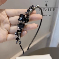 Bờm HimHip Đính Hoa Phale Lấp Lánh Tiểu Thư 12x14.2cm