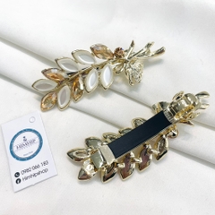 Kẹp Bấm HimHip HKCC Lá Nguyệt Quế Thanh Lịch 2x7cm