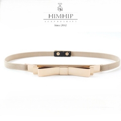 Dây Lưng HimHip Chun Mix Thanh Hợp Kim Hình Nơ Sang Trọng 1.5x68cm