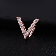 Cài Khăn 3 Chấu HimHip Size To Chữ V Thanh Lịch HKCC Đính Phale 2.5cm