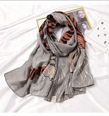 Khăn Lụa Viscose HimHip 90x180cm Khăn Quàng Quà Tặng Khăn