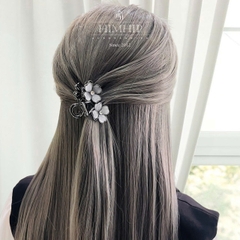 Kẹp Càng Cua HimHip HKCC Đính Đá Hoa May Mắn Thanh Lịch 6 Răng 5x3.7cm