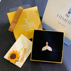 Trâm, Ghim Cài Áo Nhỏ HimHip Đuôi Cá Thanh Lịch HKCC Đính Phale 1,4cm