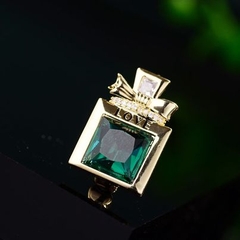 Trâm, Ghim Cài Áo Nhỏ HimHip Lọ Nước Hoa Love Đáng Yêu HKCC Đính Phale 1,5*2cm