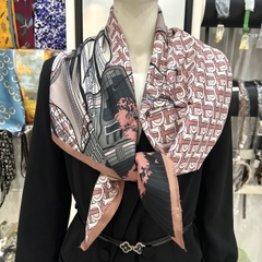 Khăn Lụa Cotton Khổ Vuông 90*90cm - 44