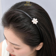 Bờm HimHip Đính Hoa Trai Thật Thanh Lịch 2cm
