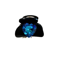 Kẹp Càng Cua HimHip Composite Phối Phale Trái Tim Sang Trọng 8 Răng 3x3.5cm