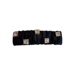 Kẹp Mái Bật HimHip Đính Đá Phale Vuông Sang Trọng 2.5x8.5cm