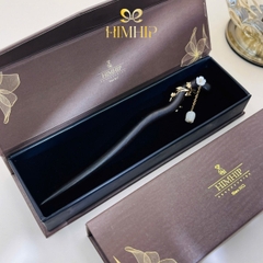 Trâm Cài Tóc HimHip Linh Lan Mộc 17,5x5,2cm Kèm Hộp Phụ Kiện Áo Dài