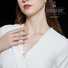 Trâm, Ghim Cài HimHip Mèo Con HKCC Đính Phale 2*2,5cm
