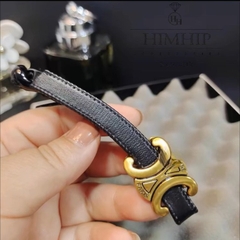 Kẹp Móc Dọc HimHip Composite Gắn Logo Chữ C Sang Chảnh 10x2cm - Đen