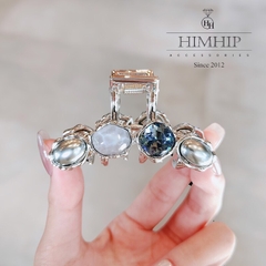 Kẹp Càng Cua HimHip HKCC Đính Bốn Viên Đá Sang Trọng 3.5x6.5cm