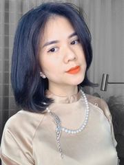 [Thiết Kế] Vòng Cổ HimHip Trai Thật Khóa Hình Bông Lúa Đính Phale Sang Trọng 62cm