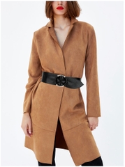 Dây lưng da miếng 1mặt khoá tròn sang trọng 5.2-6.6*98cm