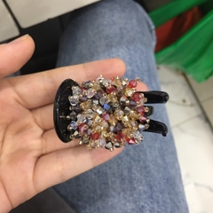 Kẹp Càng Cua HimHip Composite Đính Đá Nhỏ Sang Trọng 3 Răng 2.5x8cm