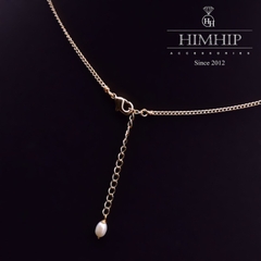 Vòng Cổ HimHim Trai Thật Mặt Hươu Sang Trọng 44+6cm