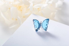 Pin Cài Áo HimHip Bướm Cánh Đá Sang Trọng HKCC Đính Phale 1,5*2cm