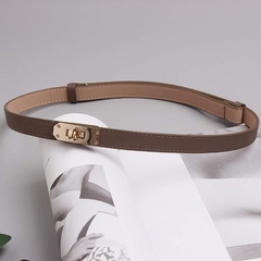 Dây Lưng HimHip Da Thật Khóa Cài Mạ Vàng Sang Trọng 2x97cm