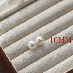 [Thiết kế] Khuyên Tai Nụ HimHip Tinh Thể Ngọc Trai Thanh Lịch Phụ Kiện Áo Dài
