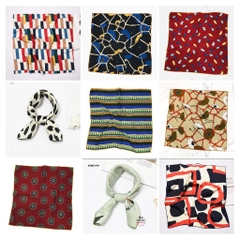 Khăn Lụa Thời Trang HimHip 50x50cm Khăn Quàng Quà Tặng Khăn