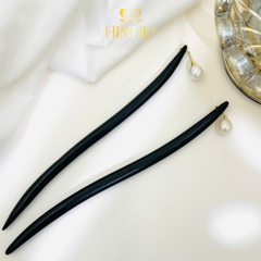 Trâm Cài Tóc Himhip Nhất Châu Điểm Mộc 12ly 18cm Kèm Hộp Phụ Kiện Áo Dài
