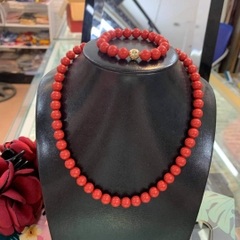 [Thiết Kế] Vòng Cổ HimHip Tinh Thể Ngọc Trai Sang Trọng 40cm Phụ Kiện Áo Dài