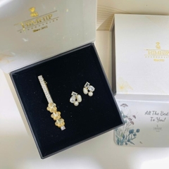Set Quà HimHip Khuyên Tai & Kẹp Mái Kèm Túi Hộp Thiệp - 322