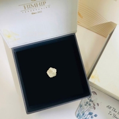 Set Quà HimHip Cài Áo Hoa Hồng Khảm Trai Kèm Túi Hộp Thiệp - 252
