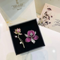 Set Quà HimHip 20/11 Cài Áo Kèm Túi Hộp Thiệp - 808