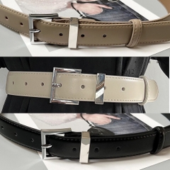 Dây Lưng HimHip Da Thật Khóa Chữ E Sang Trọng 3x100cm