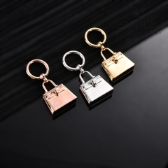 Cài Khăn Ống HimHip Size Nhỏ Hình Túi Xách Sang Trọng 1.7x4cm