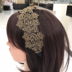 Bờm HimHip Vải Hoa Ren Nữ Tính 4.5cm