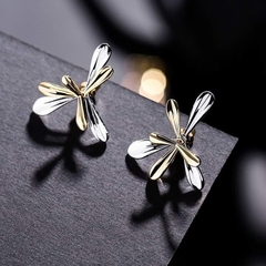 Khuyên Tai Nụ HimHip Hoa 7 Cánh Thanh Lịch HKCC 3.5x3.5cm