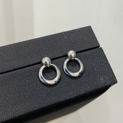 Khuyên Tai Ngắn HimHip HKCC Tròn Nhỏ Thanh Lịch 1.7*1.3cm