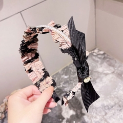 Bờm HimHip Vải Nhún Đính Dải Trai Thanh Lịch 4cm