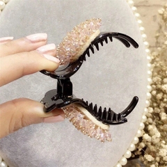 Kẹp càng cua nhiều trai trắng sang trọng 2.5*8cm 4răng