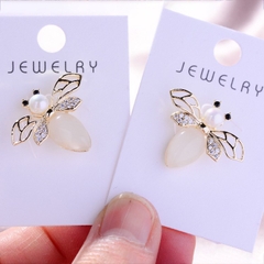 Pin Cài Áo HimHip Ong Mắt Đen Bụng Ngọc Đáng Yêu HKCC Đính Phale 2,5*2cm