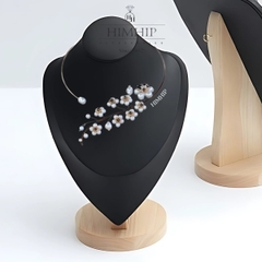 Kiềng Cổ HimHip Tinh Thể Ngọc Trai Hương Sắc Ngọc Mai Cao Cấp 15cm Phụ Kiện Áo Dài