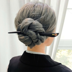[Thiết Kế] Trâm Cài Tóc HimHip Hoa Mai Đơn Thanh Lịch 18cm Kèm Hộp Phụ Kiện Áo Dài