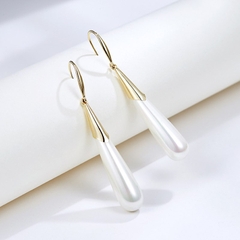 Khuyên Tai Dài HimHip Giọt Nước Sang Trọng HKCC Mix Giả Trai 0.8x5.5cm